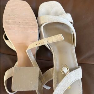Chic Cream Women's Heels